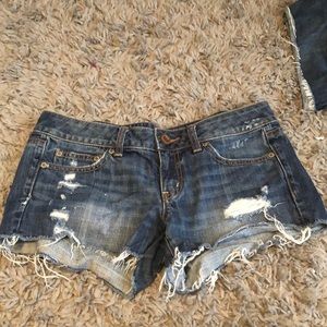 American Eagle jean shorts